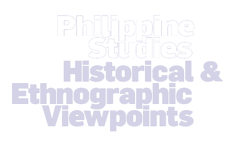 Philippine Studies: Historical and Ethnographic Viewpoints Logo